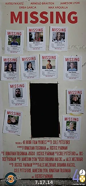 Постер Missing 2014, США, короткометражка