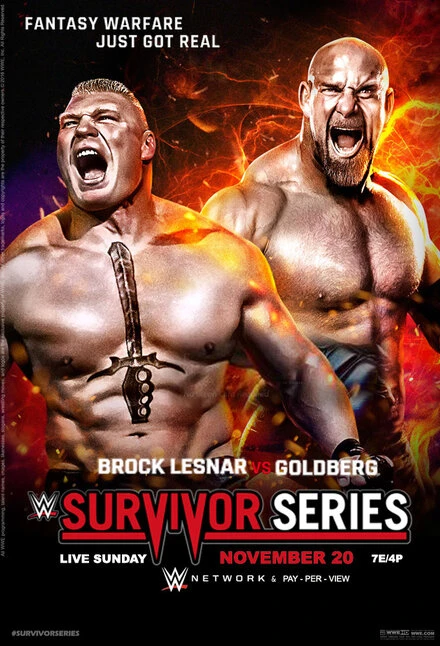Постер WWE Серии на выживание 2016