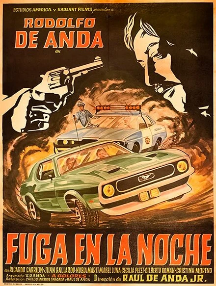 Постер Fuga en la noche