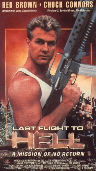 Постер Последний полет в ад 1990