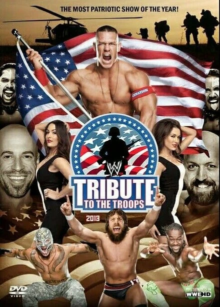 Постер WWE Tribute to the Troops