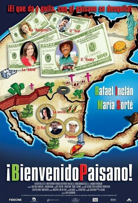 Постер Bienvenido paisano