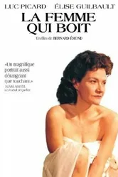 La femme qui boit постер
