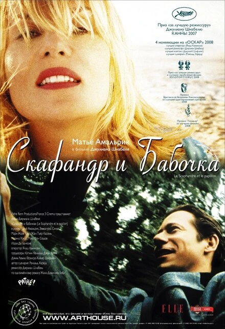 Постер Скафандр и бабочка 2007