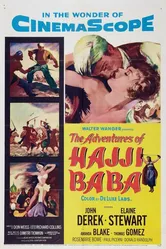 Приключения Хаджи Бабы 1954 постер