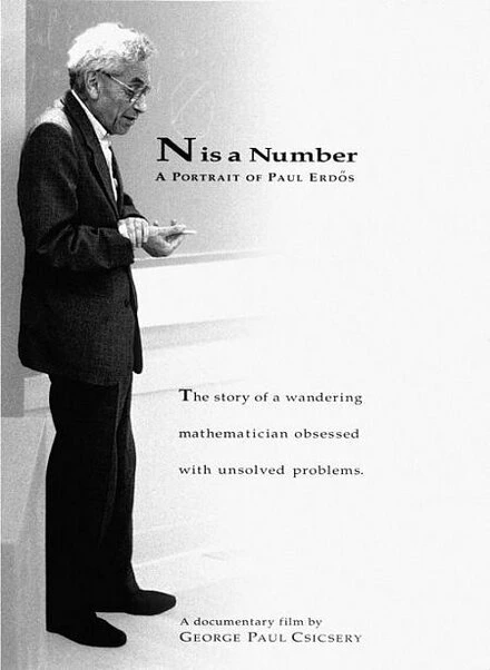 Постер N Is a Number: A Portrait of Paul Erdös