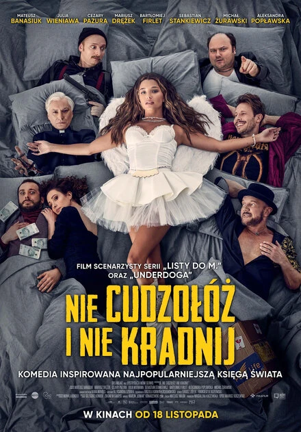 Постер Nie cudzolóz i nie kradnij
