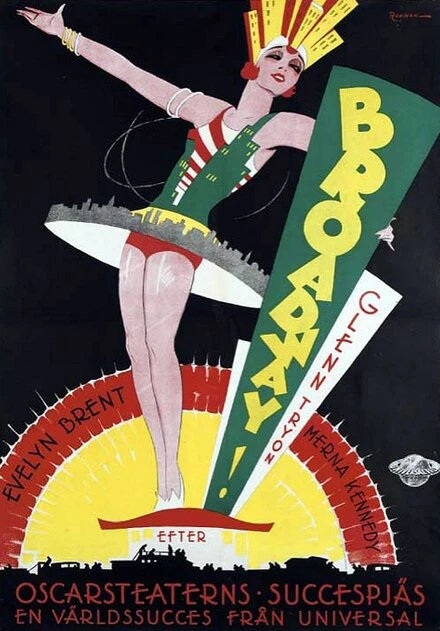 Постер Бродвей 1929