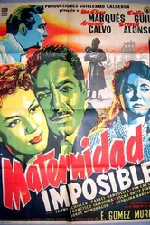 Невозможное материнство 1955 постер