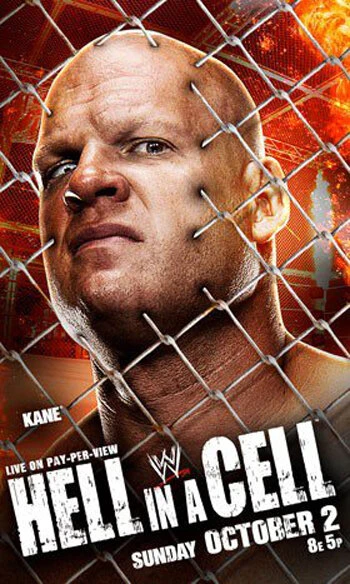Постер WWE Ад в клетке 2011