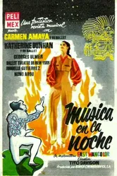 Музыка в ночи 1958 постер