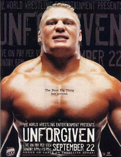 Постер WWE Непрощенный 2002