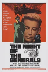Ночь генералов 1966 постер