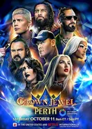 WWE Crown Jewel 2025 постер