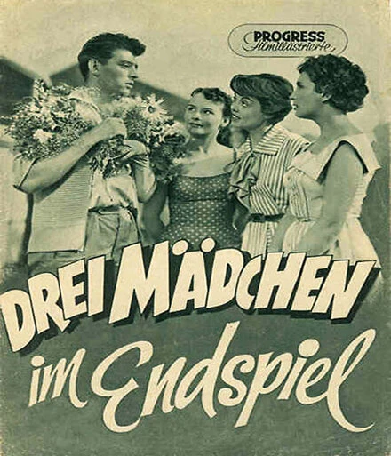 Постер Drei Mädchen im Endspiel