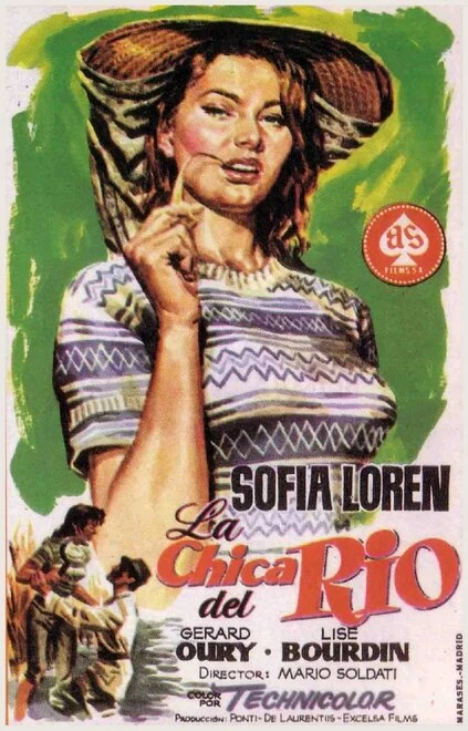 Постер Женщина с реки 1954