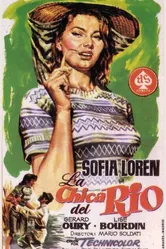 Женщина с реки 1954 постер