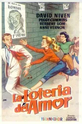 Любовная лотерея 1954 постер