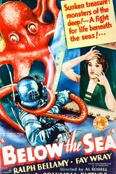 Ниже море 1933 постер