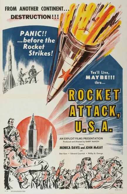 Постер Ракетная атака на США 1960