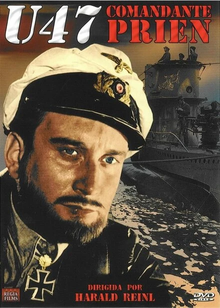 Постер U-47. Капитан-лейтенант Прин 1958