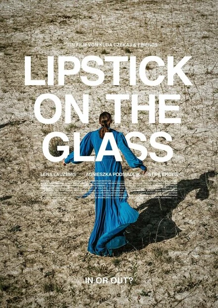 Постер Lipstick on the Glass