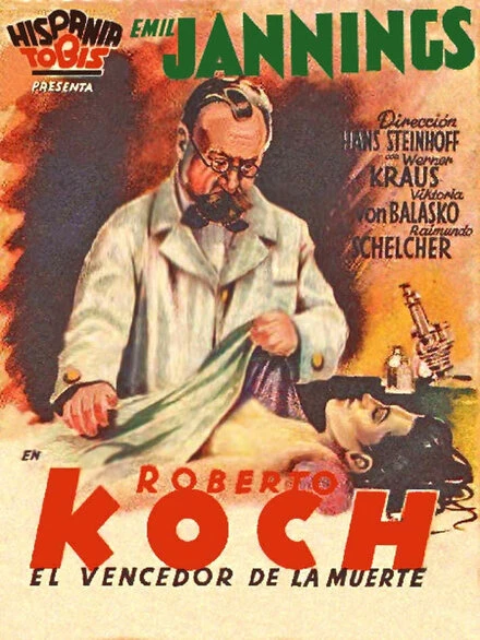 Постер Роберт Кох, победитель смерти 1939