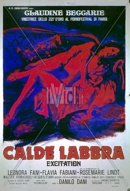 Постер Пылающие губы 1976