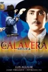 La calavera negra постер