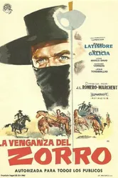 Месть Зорро 1962 постер