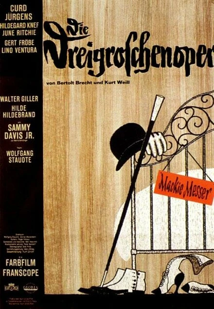 Постер Трехгрошовая опера 1961