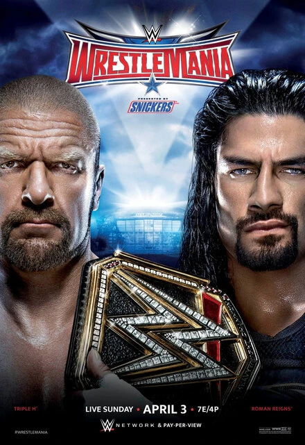 Постер WWE РестлМания 32 2016