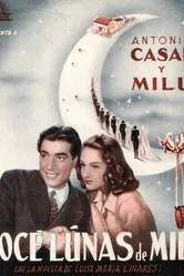Doce lunas de miel постер