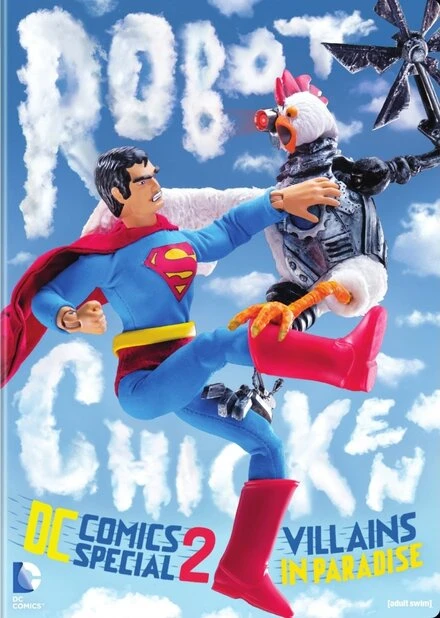 Постер Робоцып: Специально для DC Comics II: Злодеи в раю 2014