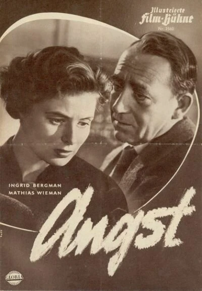Постер Страх 1954