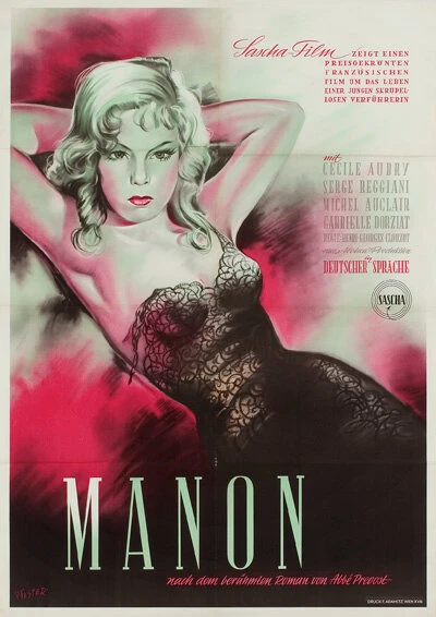 Постер Манон 1949