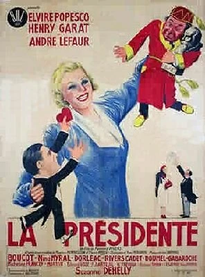 Постер La présidente