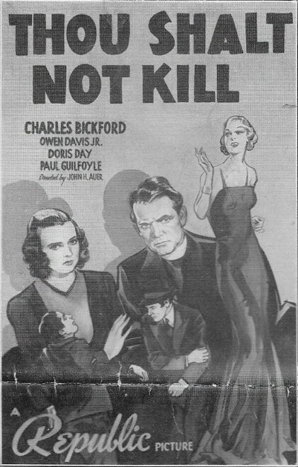 Постер Thou Shalt Not Kill 1939