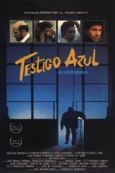 Testigo azul постер