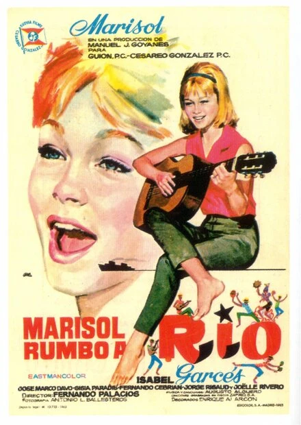 Постер Марисоль по пути в Рио 1963