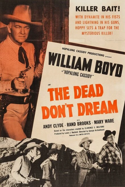 Постер The Dead Don't Dream