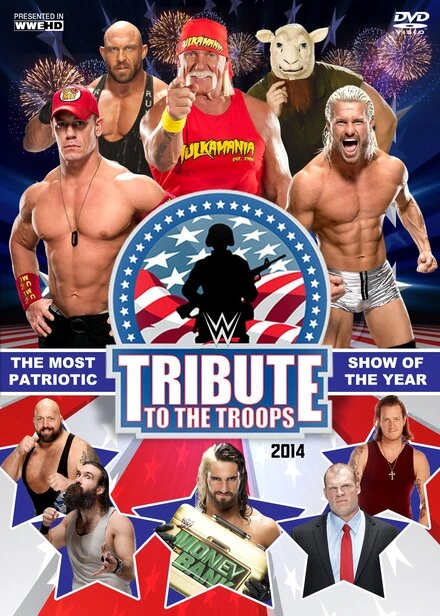 Постер WWE Tribute to the Troops 2014