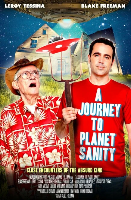 Постер A Journey to Planet Sanity