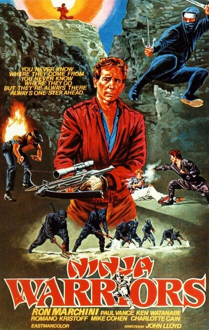 Постер Воины ниндзя 1985