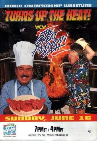 Постер WCW Мощный американский удар 1996
