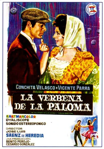 Постер La verbena de la Paloma 1963