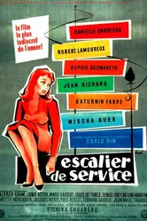 Служебная лестница 1954 постер