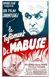 Завещание доктора Мабузе 1933 постер