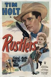 Rustlers 1949 постер