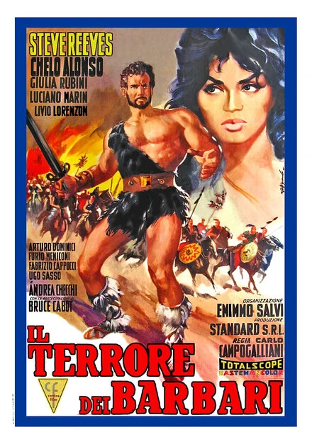 Постер Ужас варваров 1959